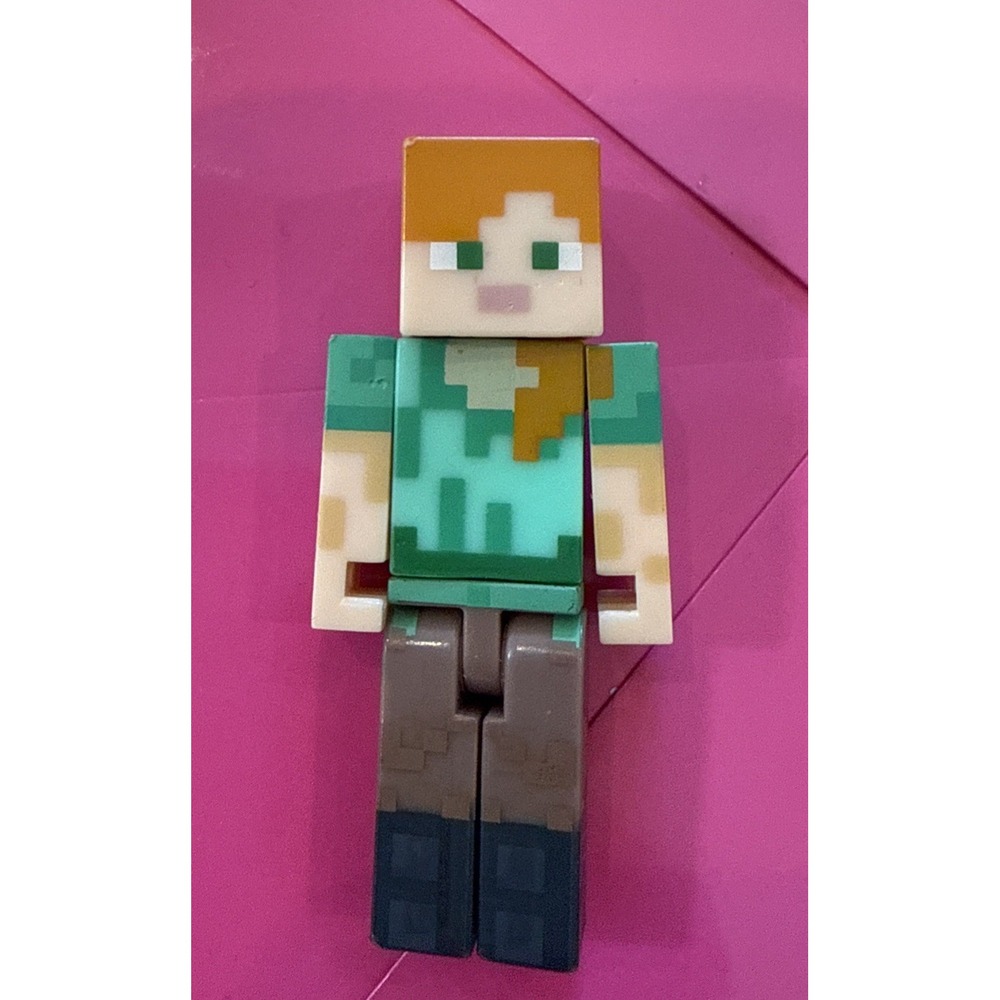 Minecraft Mojang Jazwares Alex‎ Figure 3 inch